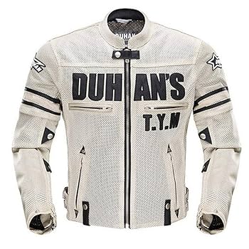 メンズXXL DUHAN ライディング　メッシュジャケット 夏用　プロテクター付 メンズXXL DUHAN ライディング メッシュジャケット バイク